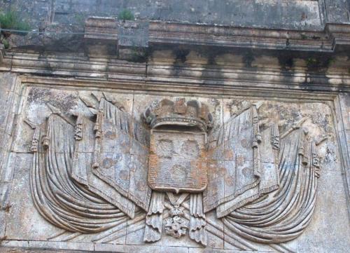 Citadelle du château d’oléron avec l’armoirie de l’empire d’Hayti